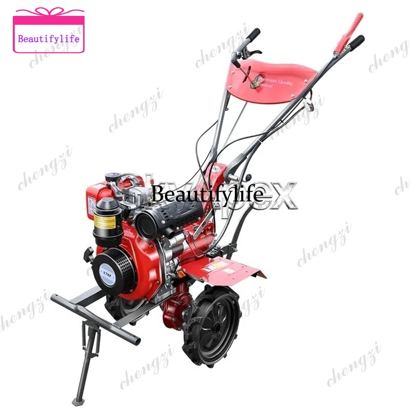 a55  New Mini Rotary Tiller Ho - đánh giá và giá Agriculture Farming Equipments