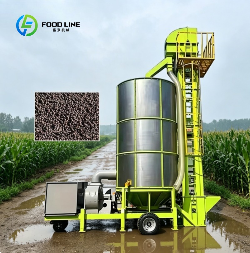 Mobile Grain Dryer with Hot Ai - đánh giá và giá Agriculture Farming Technology