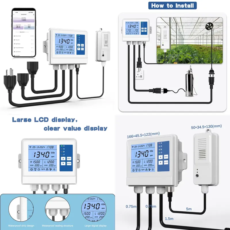 Smart Climate Controller Wifi  - đánh giá và giá Agriculture Farming Usa